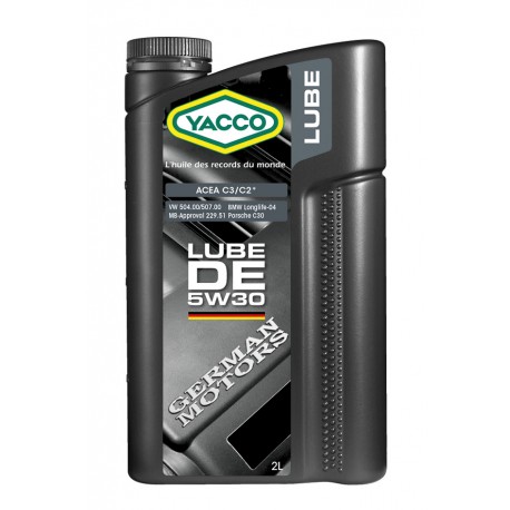 HUILE MOTEUR YACCO LUBE DE 5W30