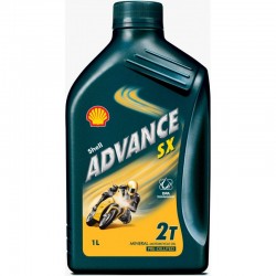 HUILE MOTEUR SHELL ADVANCE SX 2T (1L)