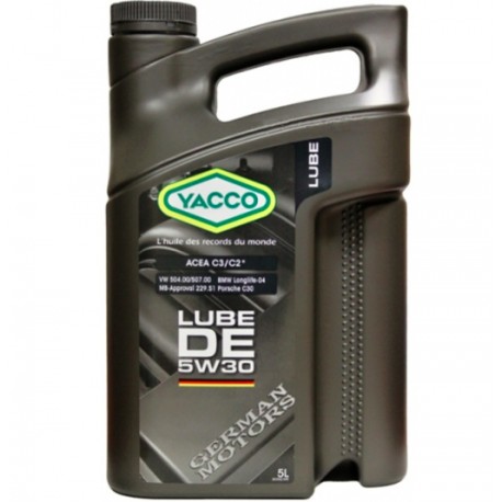 HUILE MOTEUR YACCO LUBE DE 5W30