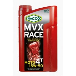 HUILE MOTEUR YACCO MVX RACE 4T 15W50