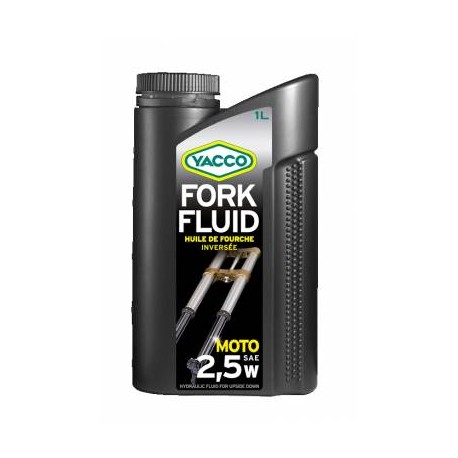 HUILE DE FOURCHE YACCO FORK FLUID 2.5W