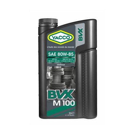 HUILE DE BOITE YACCO BVX M 100 80W85