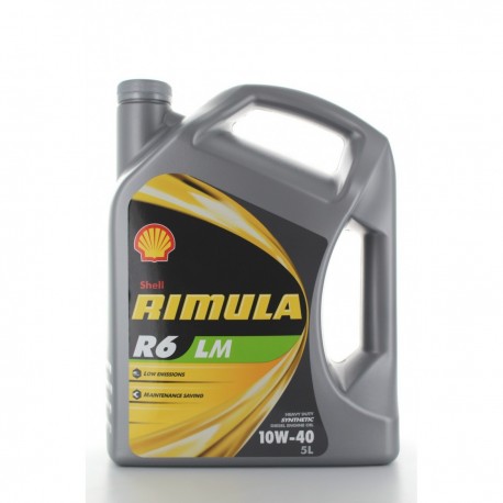 HUILE MOTEUR SHELL RIMULA R6 LM 10W40