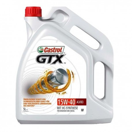 HUILE MOTEUR CASTROL GTX A3/B3 15W40