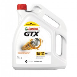 HUILE MOTEUR CASTROL GTX 5W30 RN17