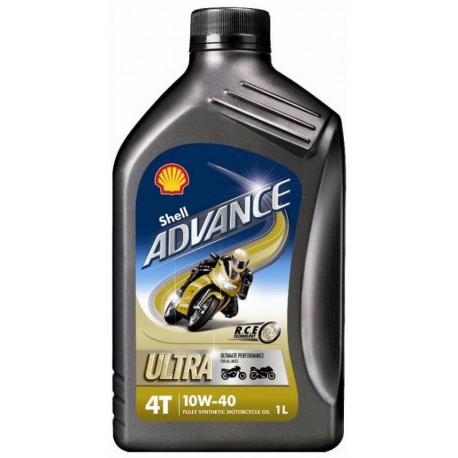 OLIO MOTORE MOTO SHELL ADVANCE 4T ULTRA 10W40 (1L)