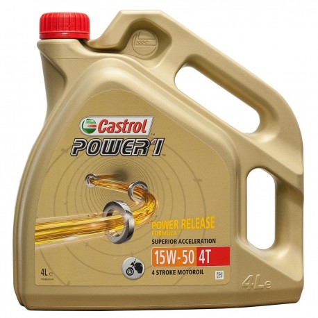 HUILE MOTEUR CASTROL POWER 1 4T 15W50