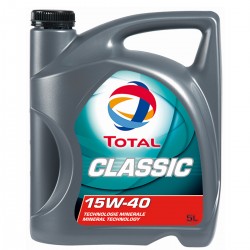 HUILE MOTEUR TOTAL CLASSIC 15W40