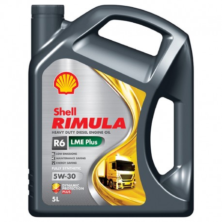 HUILE MOTEUR SHELL RIMULA R6 LME 5W30