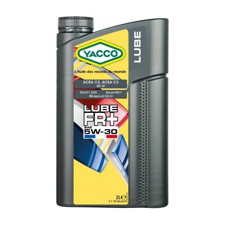 HUILE MOTEUR YACCO LUBE FR+ 5W30