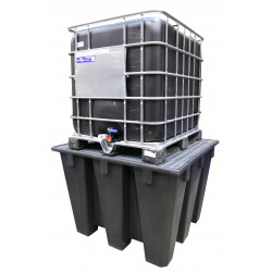 BAC DE RETENTION PEHD ECO-LINE IBC 1000 LITRES