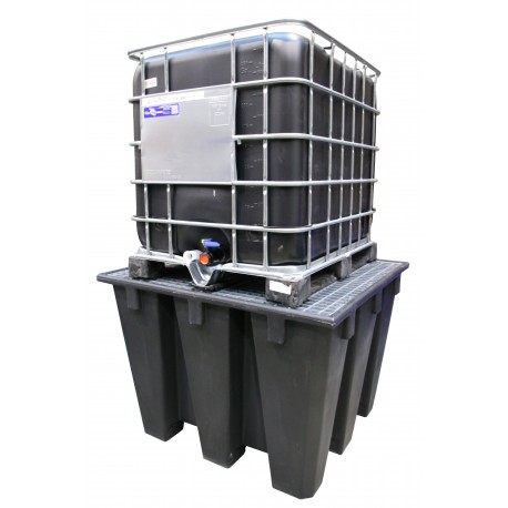 BAC DE RETENTION PEHD ECO-LINE IBC 1000 LITRES