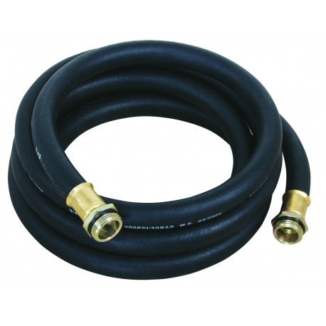 FLEXIBLE GASOIL 3/4"" - LONGUEUR 6 M - RACCORDS M 3/4"" X  M 1""