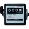 COMPTEUR MECANIQUE 4 CHIFFRES, DEBIT DE 20 A 120 L/MN   GASOIL ET FIOUL.