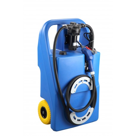 RESERVOIR MOBILE GRV PEHD 100 LITRES ADBLUE AVEC POMPE 12 V - PISTOLET AUTOMATIQUE