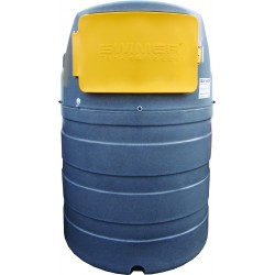 CUVE PEHD 1500 LITRES DOUBLE ENVELOPPE EQUIPEE AVEC POMPE IMMERGEE 230 V - 70 L/MN