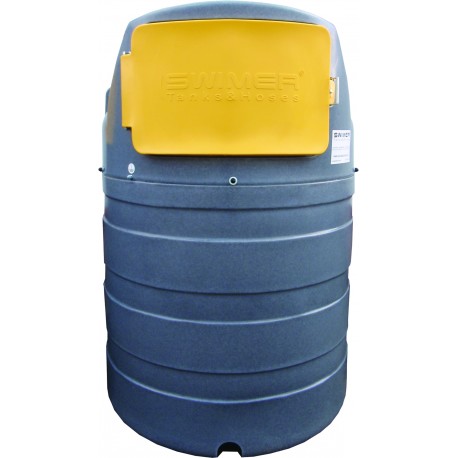 CUVE PEHD 1500 LITRES DOUBLE ENVELOPPE EQUIPEE AVEC POMPE IMMERGEE 230 V - 70 L/MN