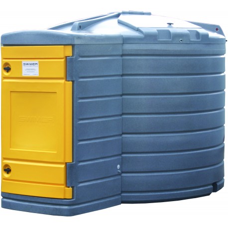 CUVE PEHD 5000 LITRES DOUBLE ENVELOPPE EQUIPEE AVEC POMPE IMMERGEE 230 V - 70 L/MN