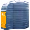 CUVE PEHD 10000 LITRES DOUBLE ENVELOPPE EQUIPEE AVEC POMPE IMMERGEE 230 V - 70 L/MN