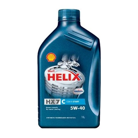 OLIO MOTORE SHELL HELIX HX7 5W40