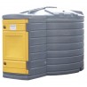 CUVE PEHD 7500 LITRES DOUBLE ENVELOPPE EQUIPEE AVEC POMPE IMMERGEE 230 V - 70 L/MN