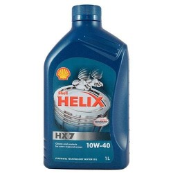 HUILE MOTEUR SHELL HELIX HX7 5W40 (1L)