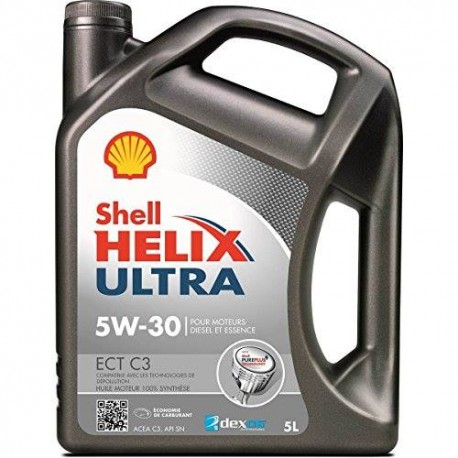 HUILE MOTEUR SHELL HELIX ULTRA ECT C3 5W30 (5L)