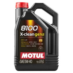 MOTUL 8100 X-CLEAN GEN2 5W-40