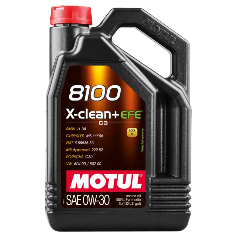 MOTUL 8100 X-CLEAN + EFE 0W-30