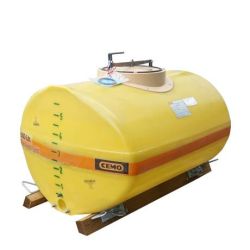 CEMO CUVE PFV OVALE 750 L AVEC BRIDE DN 25