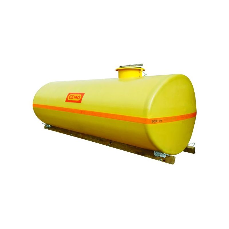 CEMO CUVE PFV OVALE 3 000 L AVEC BRIDE DN 40