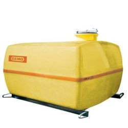 CEMO CUVE PFV COFFRE 2 000 L AVEC CLOISONS ANTI-VAGUES ET BRIDE DN 40