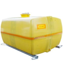 CEMO CUVE PFV COFFRE 5 000 L AVEC CLOISONS ANTI-VAGUES ET BRIDE DN 40