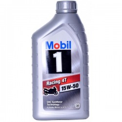 OLIEHOUDEND MATERIAAL MOBIL 1 RACING 4T 15W50