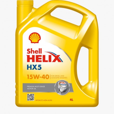 HUILE MOTEUR SHELL HELIX HX5 15W40