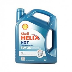 HUILE MOTEUR SHELL HELIX HX7 PROFESSIONAL 5W30 AF