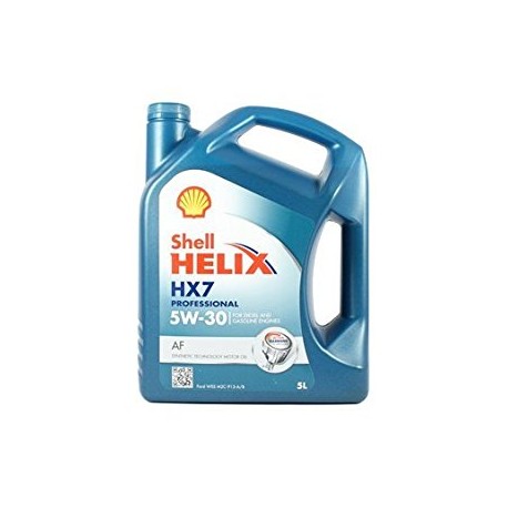 HUILE MOTEUR SHELL HELIX HX7 PROFESSIONAL 5W30 AF