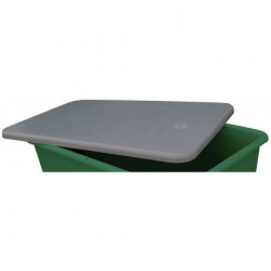 couvercle plat gris 3300 litres