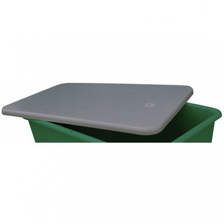 couvercle plat gris 3300 litres